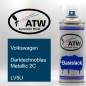 Preview: Volkswagen, Darktechnoblau Metallic 2C, LV5U: 400ml Sprühdose, von ATW Autoteile West.